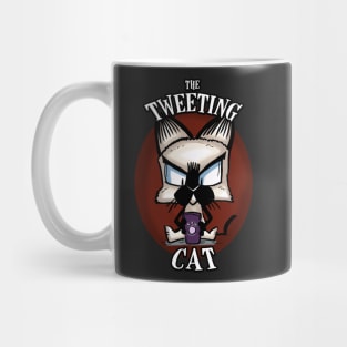 The Tweeting Cat Mug